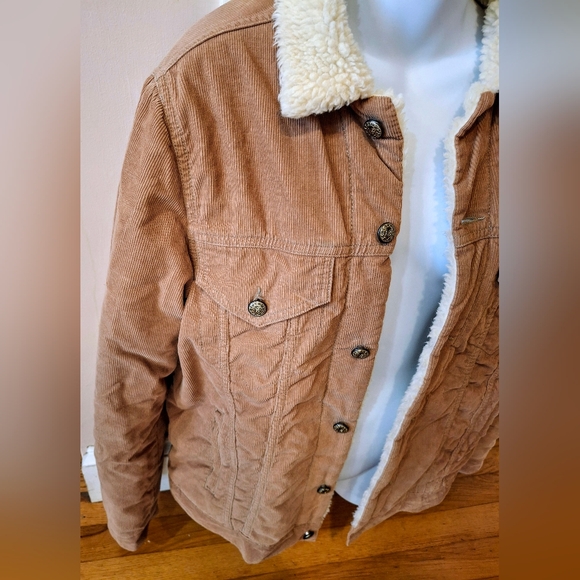 R13 Tan SKY Trucker Jacket Sz Small R13 - Picture 2 of 8